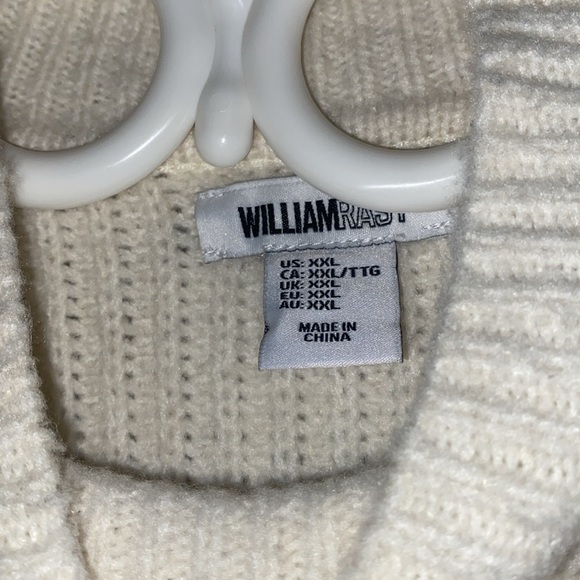 William Rast mock neck pull over size XXL - fits more like a L - Picture 3 of 5